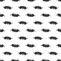 Night bat pattern seamless vector