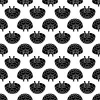 Alaska igloo pattern seamless vector