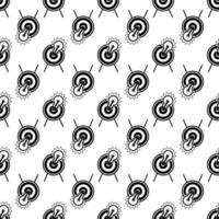 Bulb target pattern seamless vector