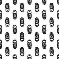 Rap sneaker pattern seamless vector