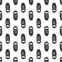 Rap sneaker pattern seamless vector