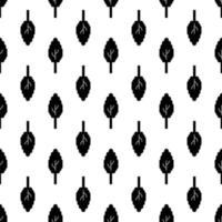 Eco tree pattern seamless vector