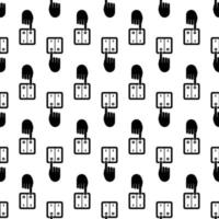 Hand switch light pattern seamless vector