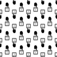 Hand switch light pattern seamless vector