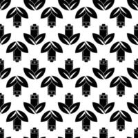 Eco leaf battery pattern seamless vector