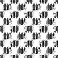 Generation bulb progress pattern seamless vector