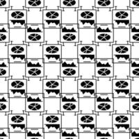 Graph board pattern seamless vector