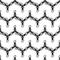 Ionic molecule pattern seamless vector