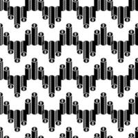 Coin stack pattern seamless vector