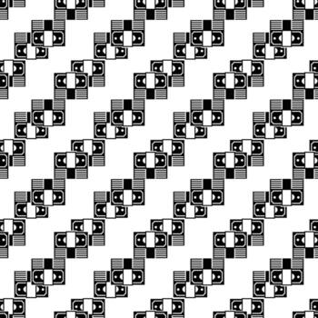 Dollar stack pattern seamless vector