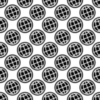 Globe pattern seamless vector