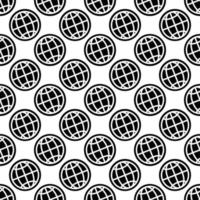 Globe pattern seamless vector