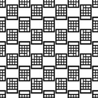 escuela calculadora patrón vector sin costura