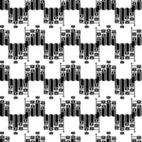 Coin money chart pattern seamless vector