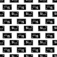 Silpattern seamless vector