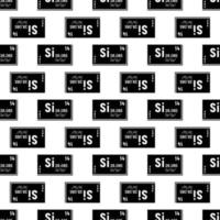 Silpattern seamless vector