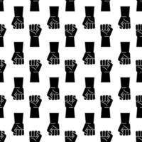 Fist up pattern seamless vector