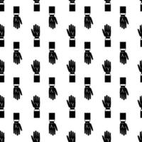Businessman hand up pattern seamless vector