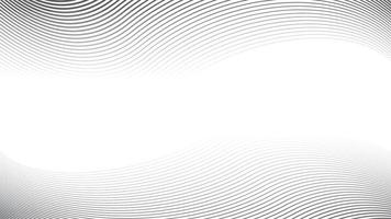 Abstract warped Diagonal Striped Background. Vector curved twisted slanting, waved lines pattern