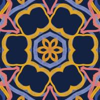 Abstract kaleidoscope background. Beautiful kaleidoscope seamless pattern. Multicolor mosaic texture. Seamless kaleidoscope texture. Unique kaleidoscope design vector