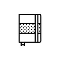 Notebook Vector Icon