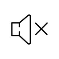 Mute Icon, Speaker Vector Icon