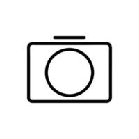 icono de vector de camara