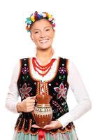 Traditional Polish girl photo