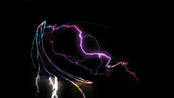 Digital Rendering Lighting Strike Electric Charge photo