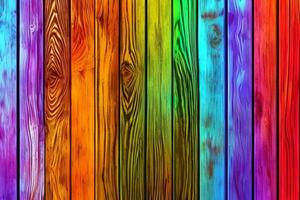 fondo de madera del arco iris, fondo de madera de colores, fondo de madera, fondo de madera, textura de madera foto