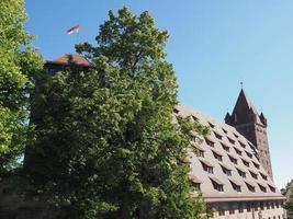 castillo de nuernberger burg en nuernberg foto