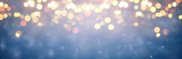 Sparkling lights, bokeh festive background with texture. photo