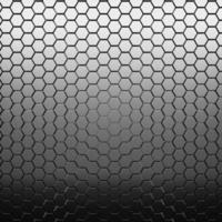 Futuristic and technological hexagonal background. 3d rendering photo