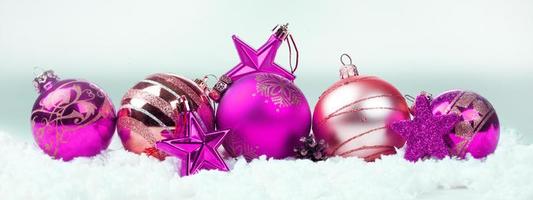 Christmas holidays scenic background with christmas decoration. photo