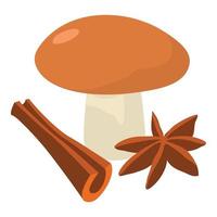 Thai food icon, isometric style vector