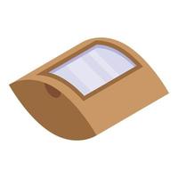 Ecology pack icon, isometric style vector