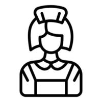 Woman tolerance icon outline vector. Gender balance vector