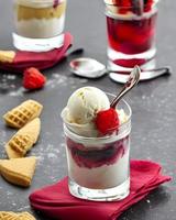 Ice Cream in Glass photo