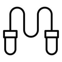 Filter pipeline icon, outline style vector