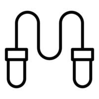 Filter pipeline icon, outline style vector