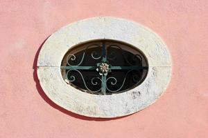 Antique round window photo