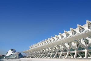 Very nice modern buildings of valencia in spain photo