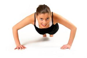 woman working out photo