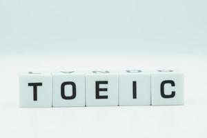 toeic en cubos foto