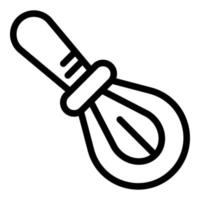 Handle mixer icon, outline style vector