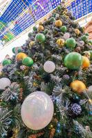 Beautiful Christmas tree in Victoria Quarter County Arcade in Leeds. photo