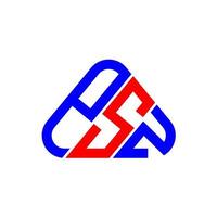 P S Z letter logo creative design with vector graphic, P S Z simple and modern logo.