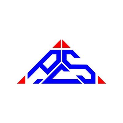 PCS letter logo creative design with vector graphic, PCS simple and modern logo.
