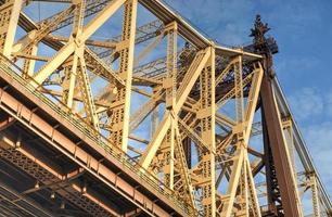 puente de la isla de roosevelt, nueva york foto