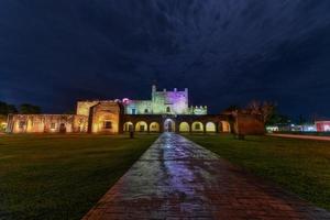 Convent of San Bernardino of Siena in Valladolid, Mexico. The Convent of San Bernardino de Siena is a silent sentinel to the history of the early days of the Spanish conquest. photo